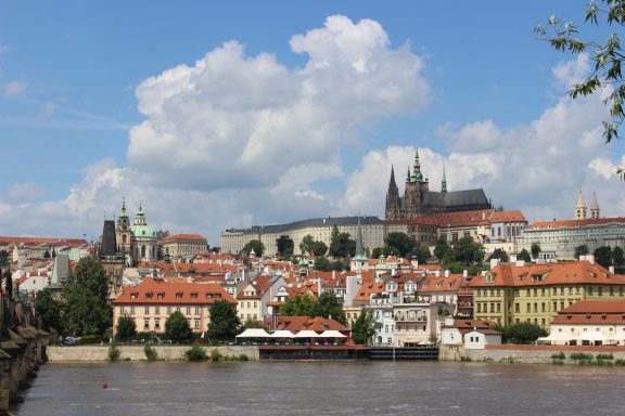 Blick auf die Kleinseite